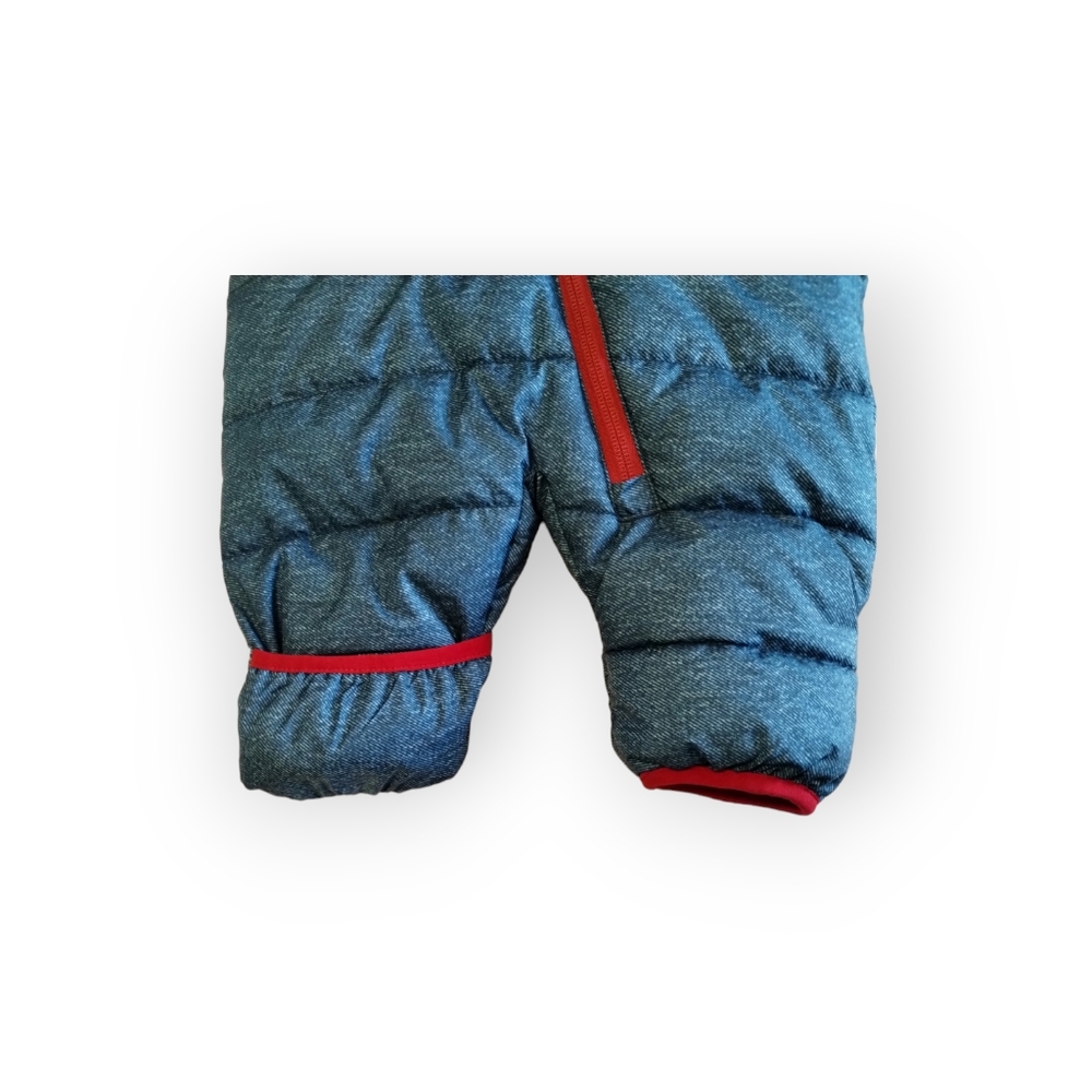 Levi's One piece Snowsuit Baby Boy 6 Months Blue/Red...NWT - Picture 2 of 5